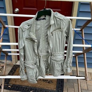 Women’s XS grey cargo jacket